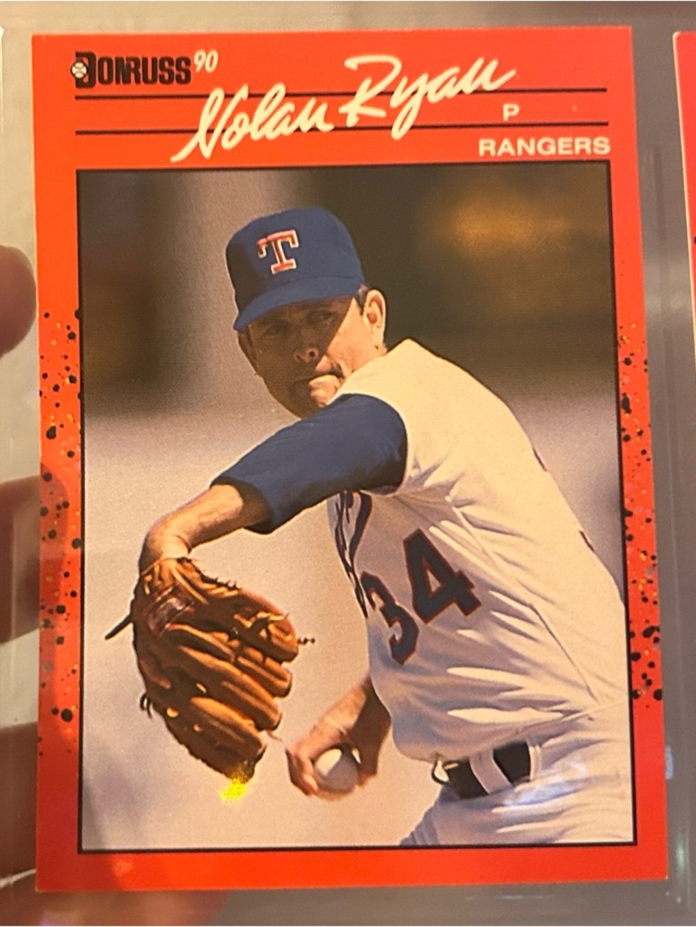 Nolan Ryan Baseball Card #166 mint or real close!
